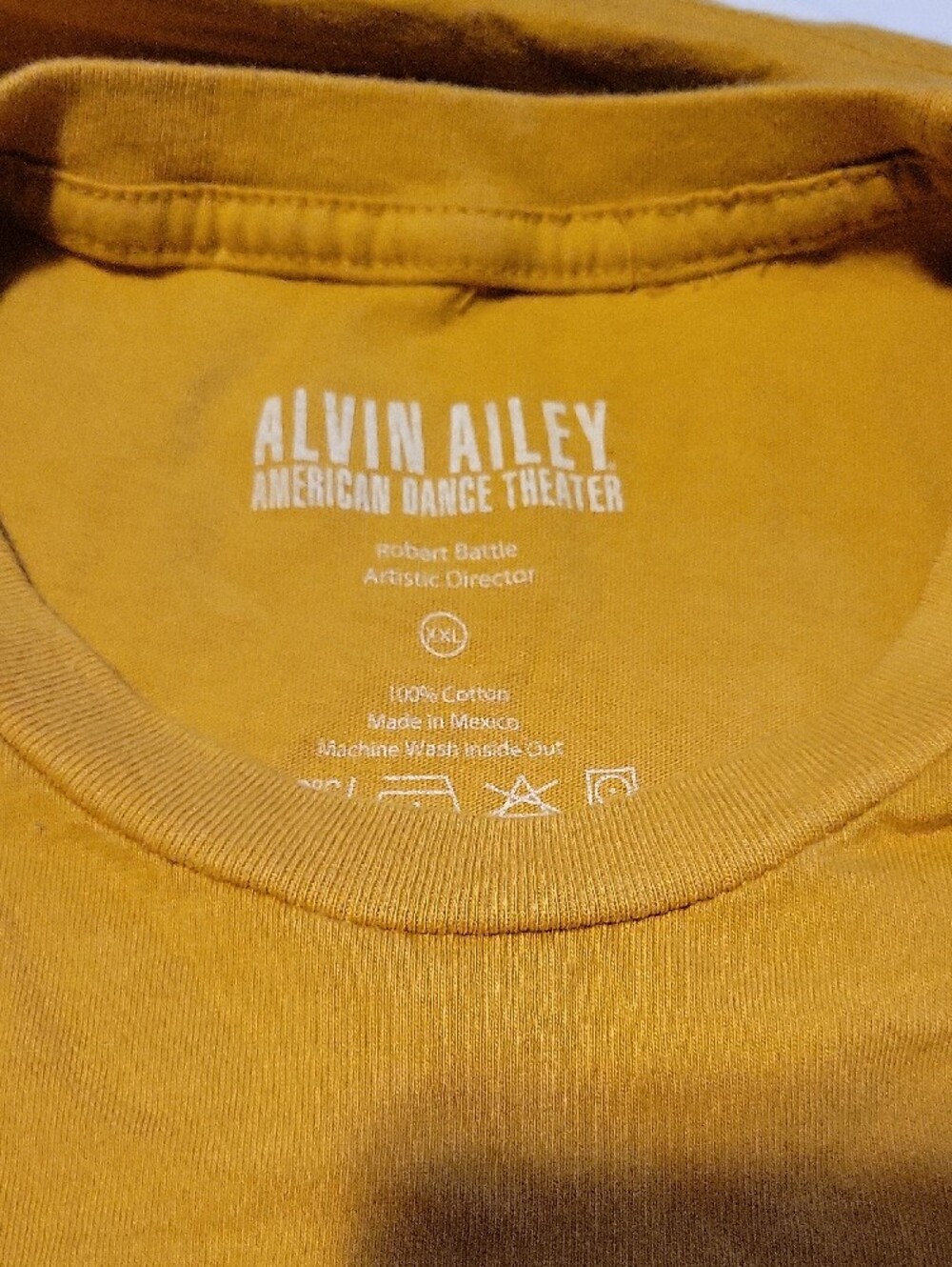 Women's Mustard Short Sleeve Tee - Picture 7 of 8